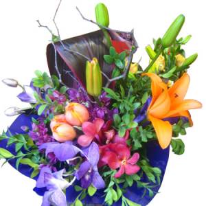Bright and Cheerful Colourful Bouquet.