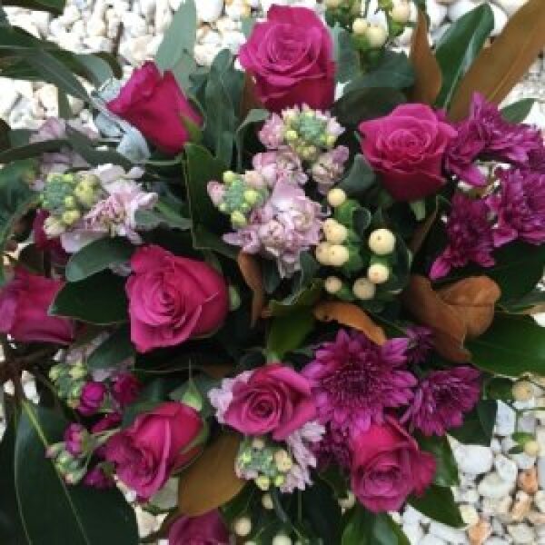 FUCHSIA HUES.Flowers Melbourne City