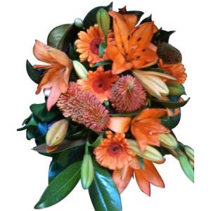 Orange Bouquet Delight