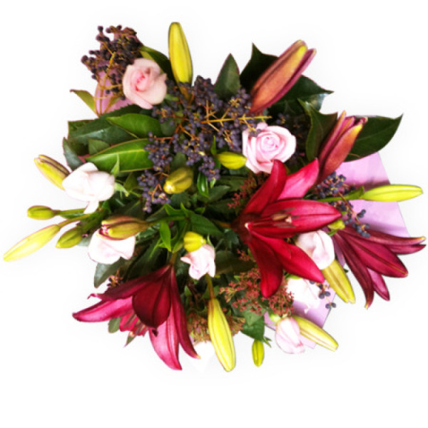 Warm Colourful Bouquet.Flowers Airport West.Melbourne